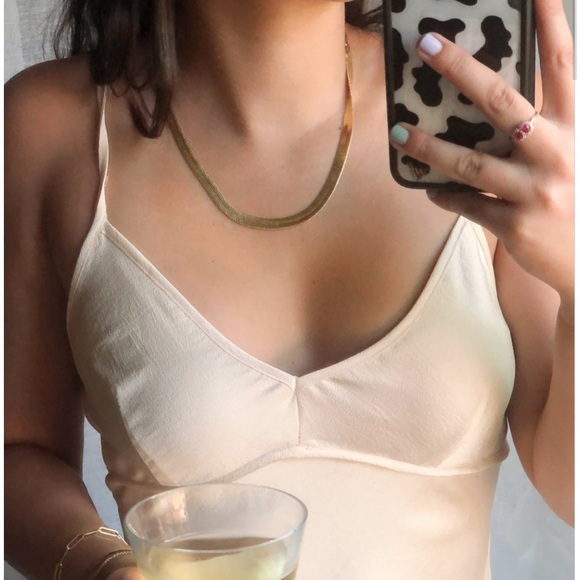 Champagne mini dress - Picture 4 of 4